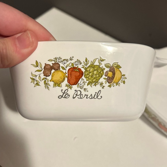 Vintage Corningware Spice of Life 700ml 1 3/4 cup set of 2 - Picture 3 of 7